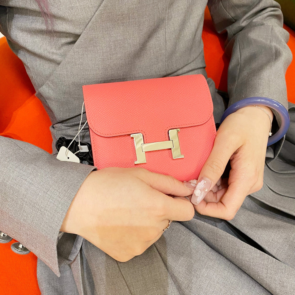 Hermes Constance Slim Compact Wallet