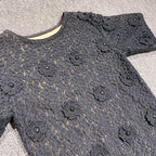 Chloe black laced dress TWS pop