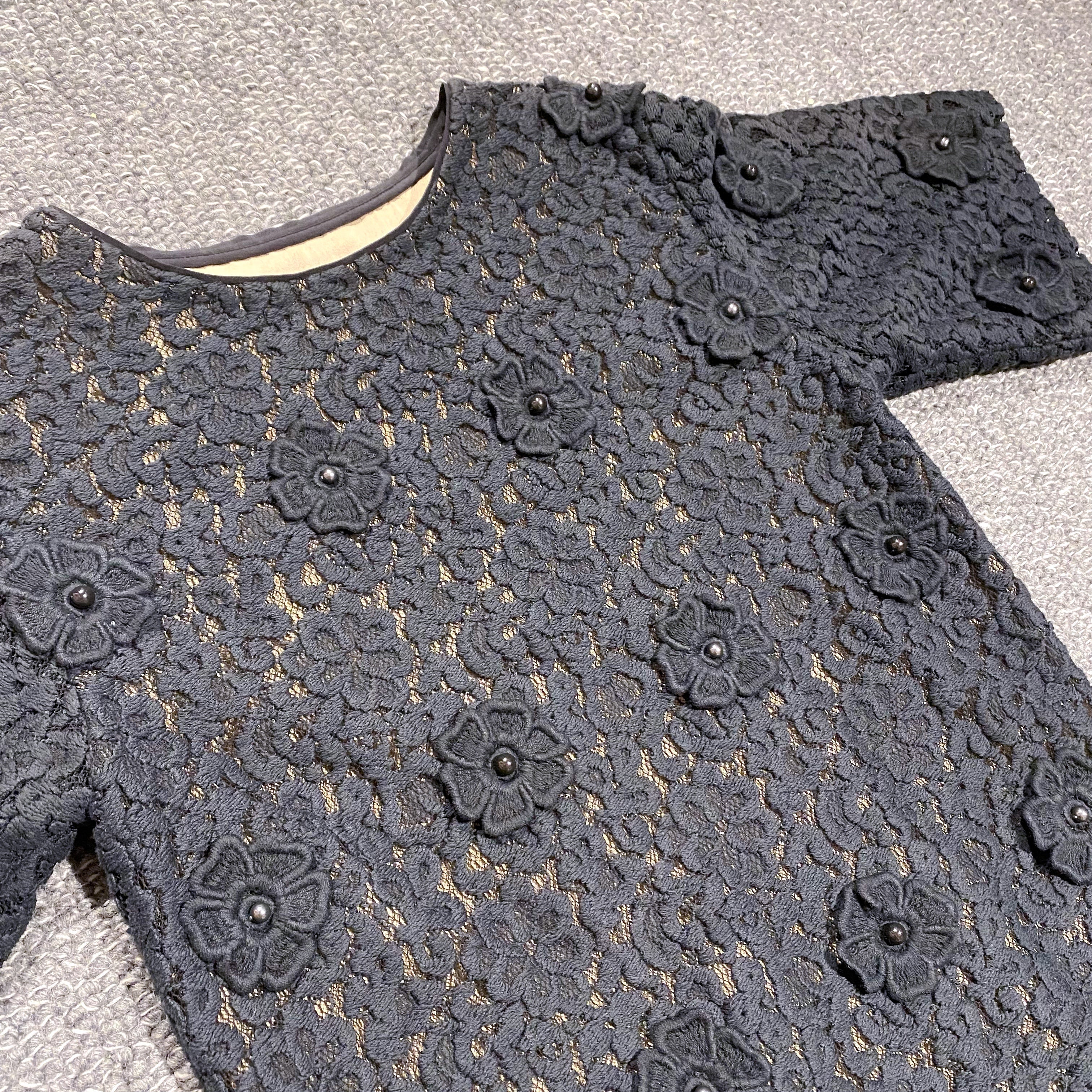 Chloe black laced dress TWS pop