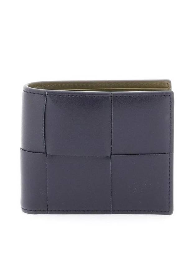 Bottega Veneta Cassette Half Wallet Space Mud