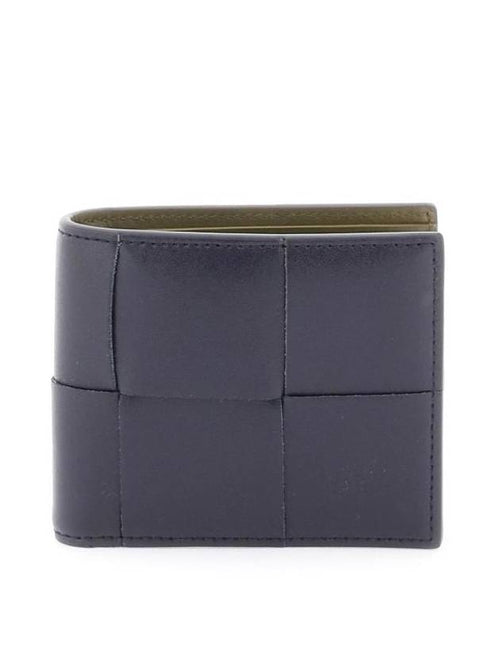 Bottega Veneta Cassette Half Wallet Space Mud