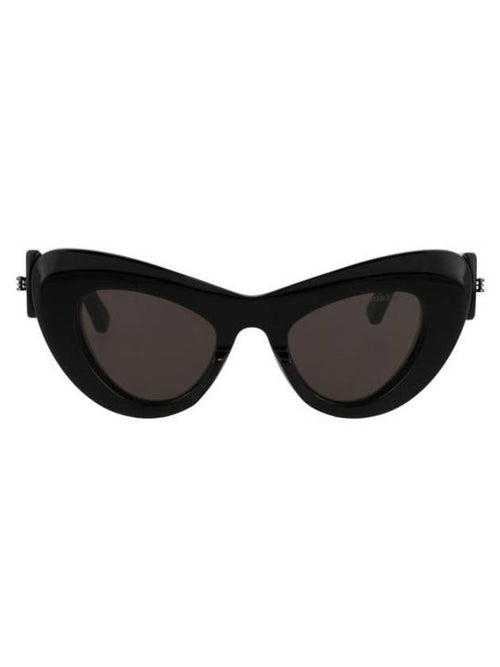 Balenciaga sunglasses BB0204S001 001 BLACK BLACK GRAY