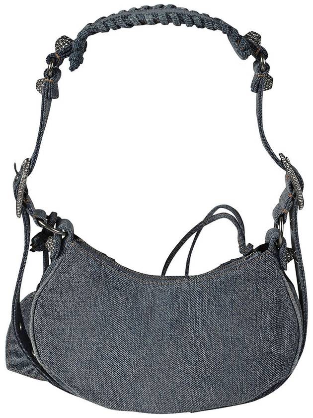 Balenciaga Le Cagole XS Shoulder Bag Denim Blue