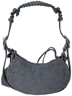 Balenciaga Le Cagole XS Shoulder Bag Denim Blue