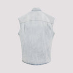 Balenciaga Ripped Sleeve Shirt Men