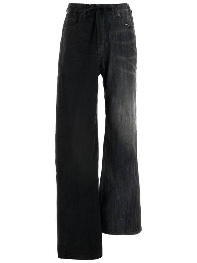 Balenciaga Fifty-Fifty Jeans Black