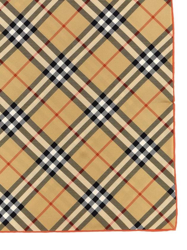 Burberry Vintage Check Silk Muffle Beige