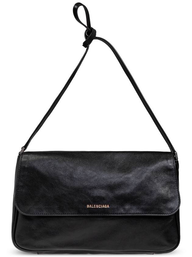 Balenciaga Grungy Cross Bag Black