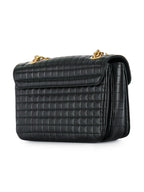 CELINE C Quilted Medium Crossbody Bag