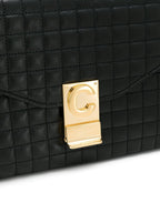 CELINE C Quilted Medium Crossbody Bag