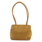 CELINE Shoulder Bag Nylon Brown  18746