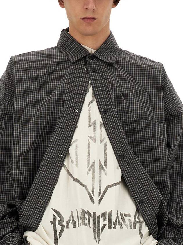 Balenciaga Balenciaga Large Fit Outerwear Shirt