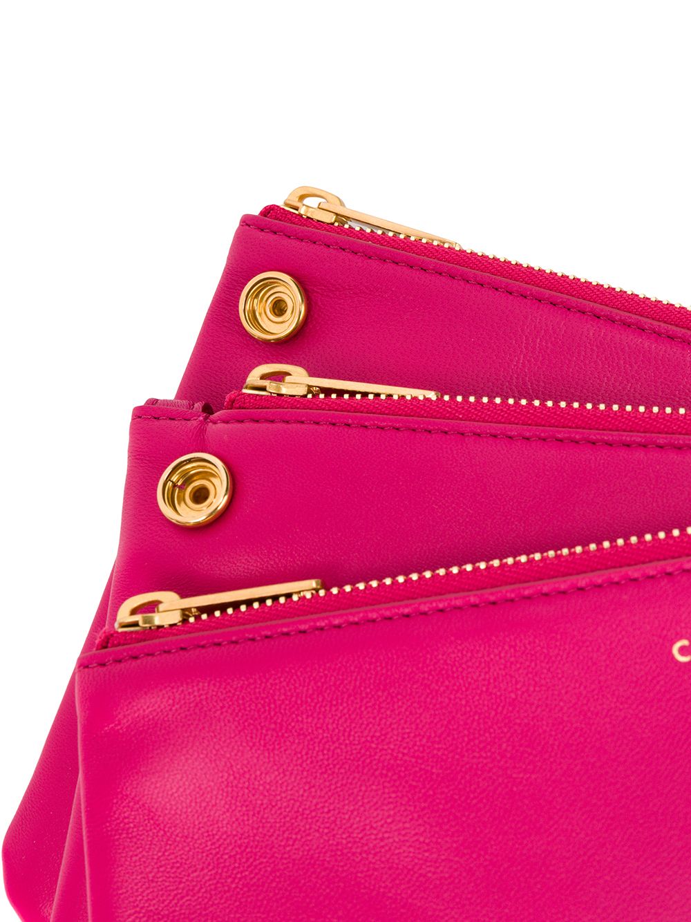 CELINE Fuchsia Trio Bag Big