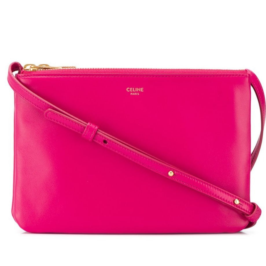 CELINE Fuchsia Trio Bag Big