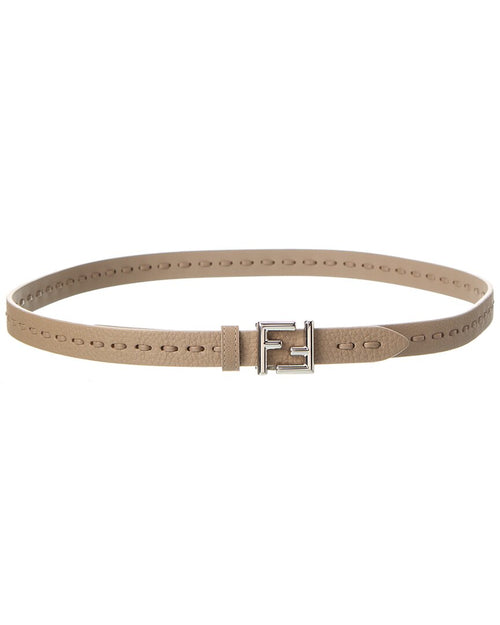 FENDI FF Leather Belt