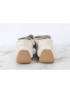 Bottega Veneta Leather Driving Loafer White 44 290