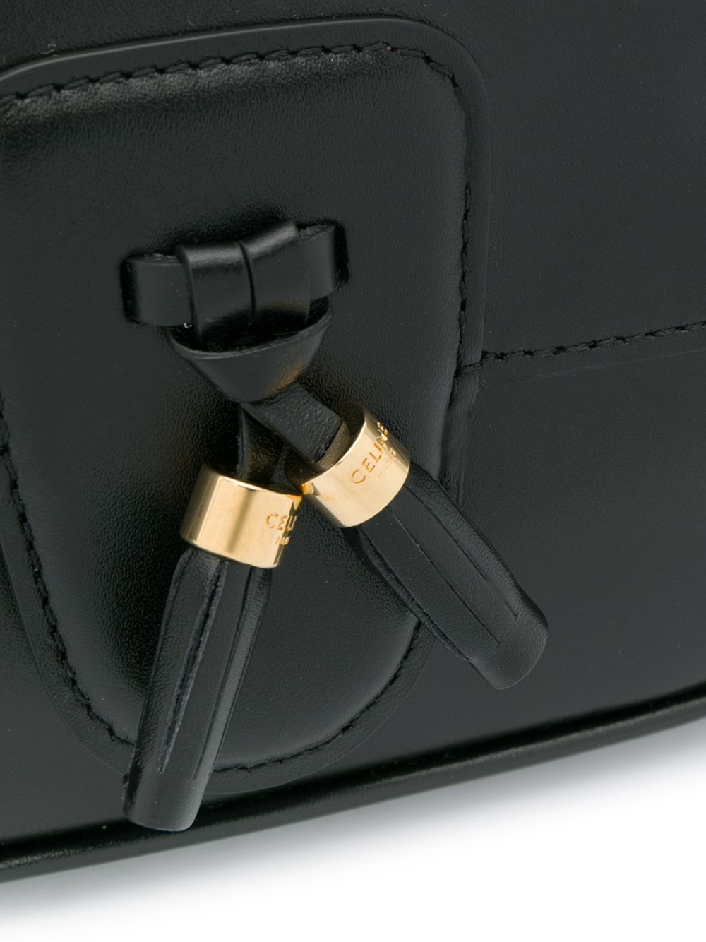 CELINE Black Tassel Bag