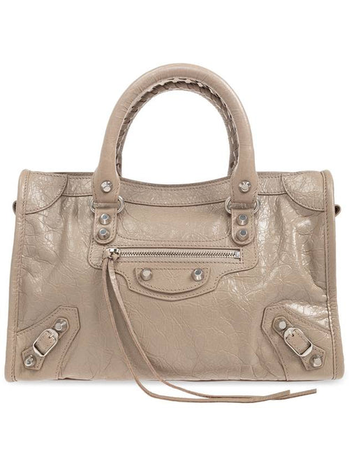 Balenciaga Balenciaga Handbag Le City Small, Women's, Beige