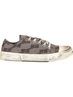 Balenciaga BB Monogram Low-Top Sneakers Grey