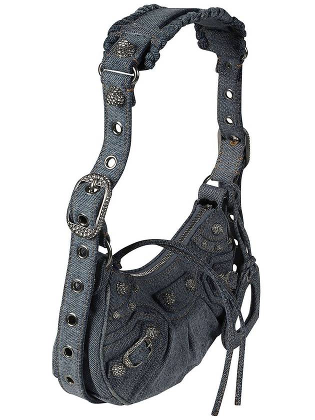 Balenciaga Le Cagole XS Shoulder Bag Denim Blue