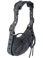 Balenciaga Le Cagole XS Shoulder Bag Denim Blue