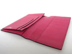 Hermes Wallet H2007 Ladies Cow Leather Pink
