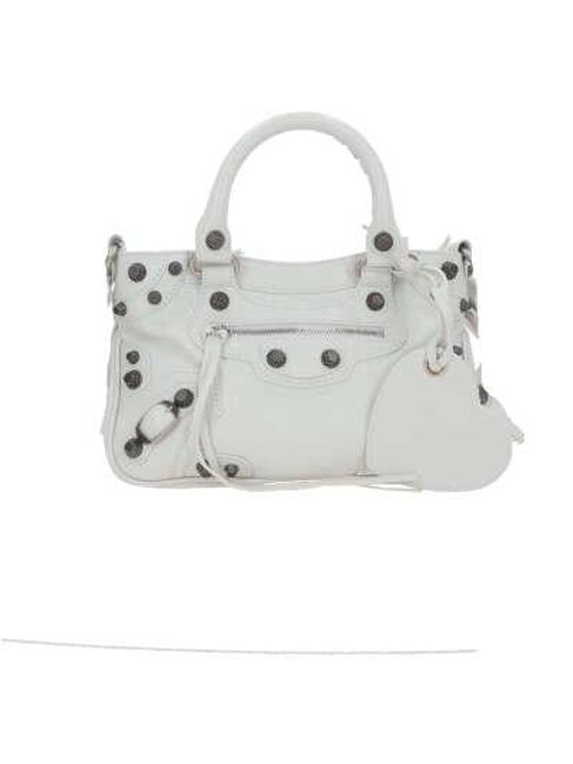 Balenciaga Neo Cagole Small Tote Bag White