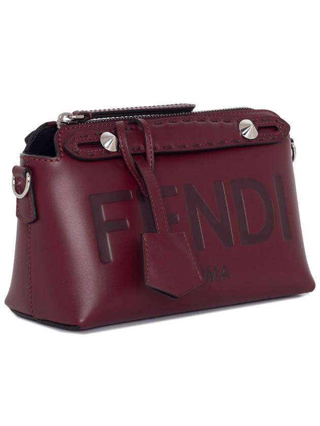Fendi By The Way Boston Shoulder Bag Barolo Wine