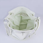 Hermes Nappa Leather Shoulder Bag H2804 white Silver