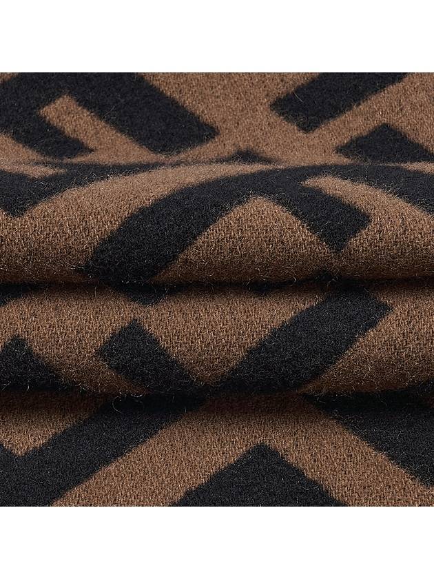Fendi Brown Cashmere Poncho FXX711AEOSF0QE1