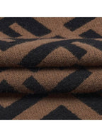 Fendi Brown Cashmere Poncho FXX711AEOSF0QE1
