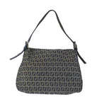 Fendi Mamma Baguette  Canvas Shoulder Bag ()