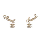 Chanel Metal Gold Clip On Earring