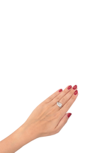 CELINE Macadam Design Triomphe Diamond Ring