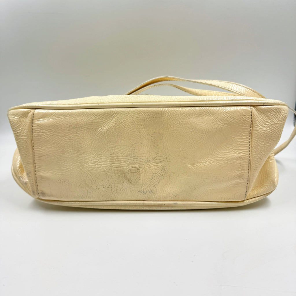 Fendi Baguette Patent Lather Shoulder Bag TWS