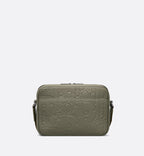 Rider 2.0 Zipped Messenger Bag Khaki Dior Gravity Leather And Khaki Grained Calfskin