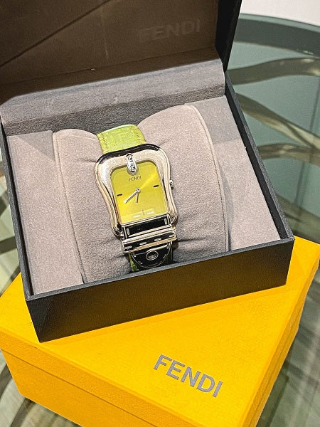Fendi Silver B.Fendi 3800G Women's Wristwatch