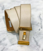 Fendi White Belt 38