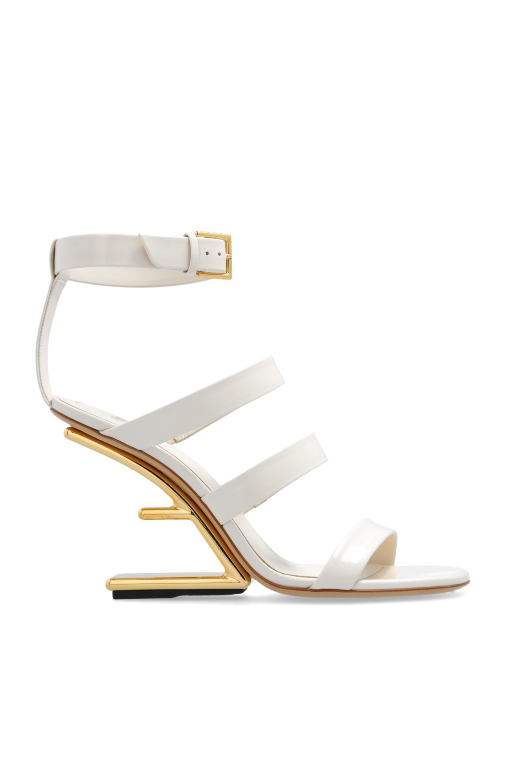 Fendi Heeled sandals 'Fendi First' in WHITE - 38