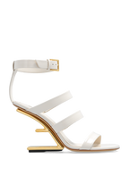 Fendi Heeled sandals 'Fendi First' in WHITE - 38