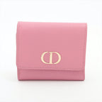 Dior Montaigne Leather Wallet Pink