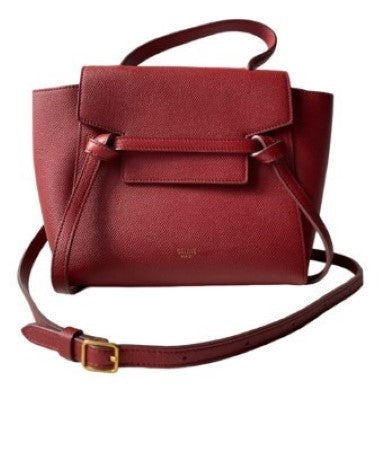 Celine Red Nano Belt Bag