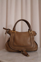 Chloe Merci Nut Satchel Tote Bag
