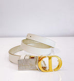 Christian Dior Bicolor Reversible Belt