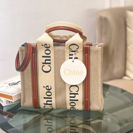 Chloe Bicolor Woody Small Bag