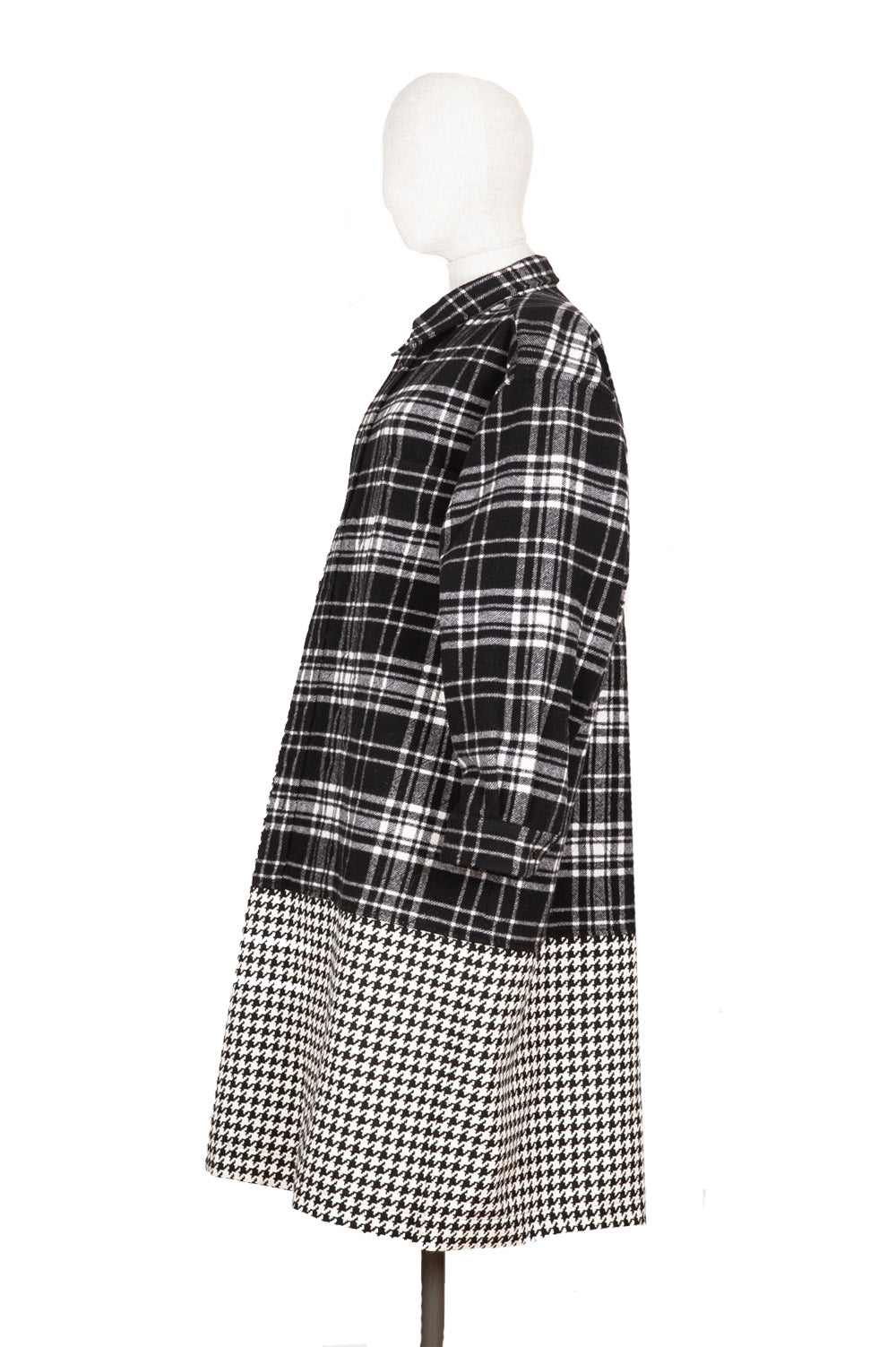 BALENCIAGA Coat Check Black