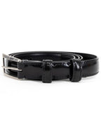 CELINE BC-02 18mm Leather Belt Black