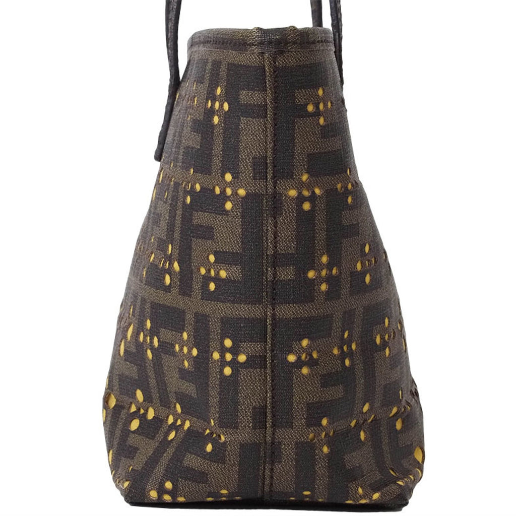 Fendi  yellow Pvc Tote Bag ()