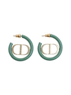 30 Montaigne Earrings Ethereal Green Lacquer Dior