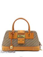 Christian street chic vintage tote bag Dior